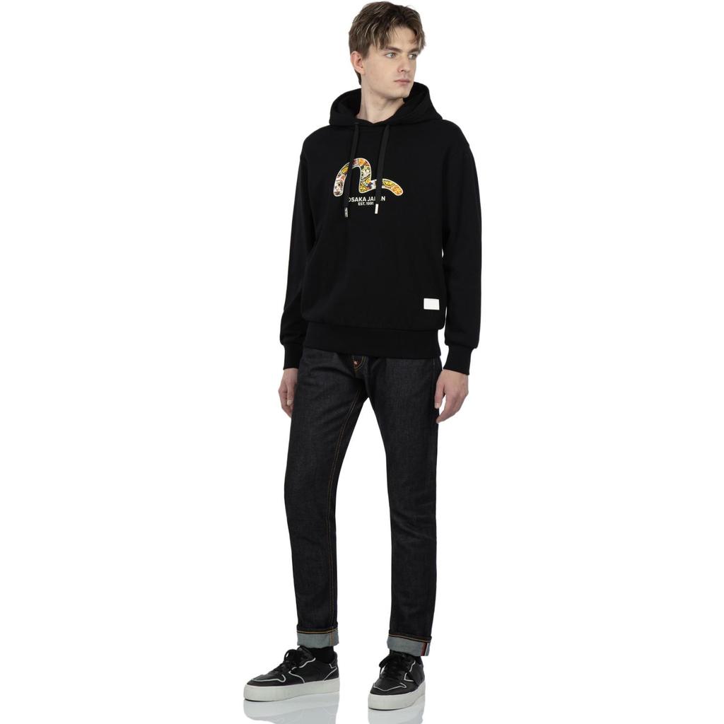 Evisu FW22 Sweatshirt Men's Black 2EAHTM2SW331RXCT