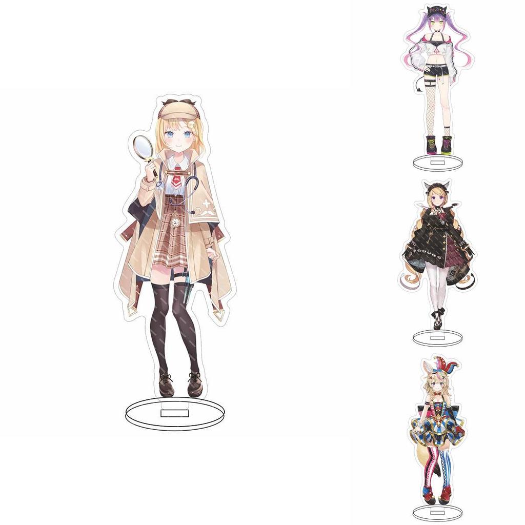 Hololive Vtuber Stand Figure Unique Acrylic Ornaments For Home Decor
