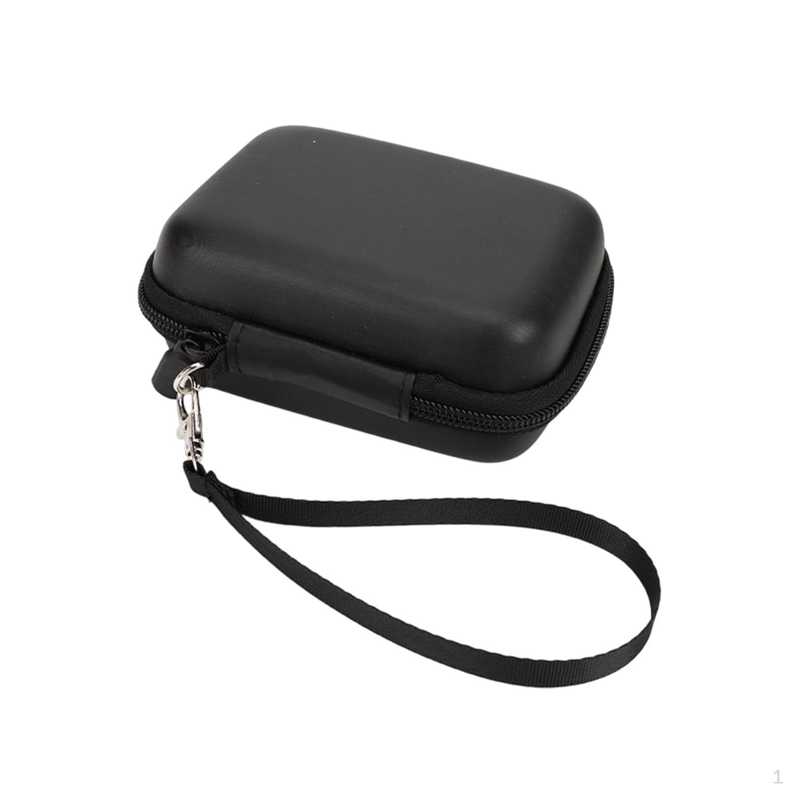 

Digital Camera Case Card Storage Lightweight Wear Resistant Waterproof Accessories Small black