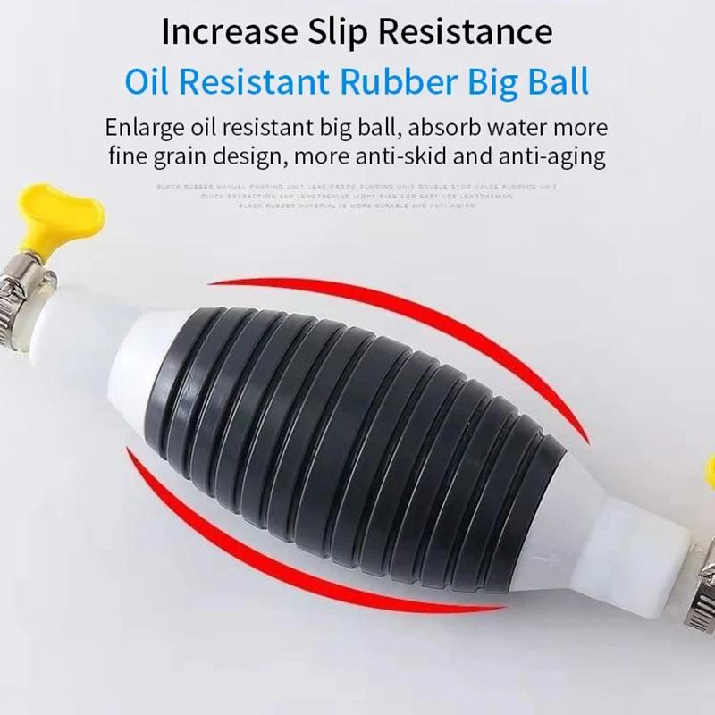 Hand Fuel Pump Car Fuel Tank Sucker Oil Transfer Fuel Pump Petrol Diesel Liquid Manual Pump Syphon Fuel Saver For Gas Gasoline