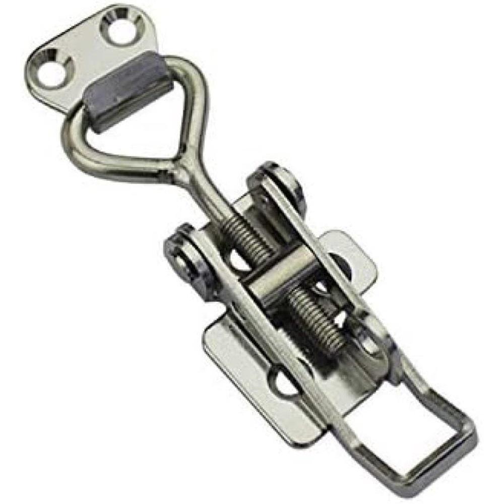 SUS304 Stainless Steel Adjustable Toggle Lock – Cabinet Door Box Handle Latch – 95/125/170mm, Heavy Duty, Quick Snap-Lock