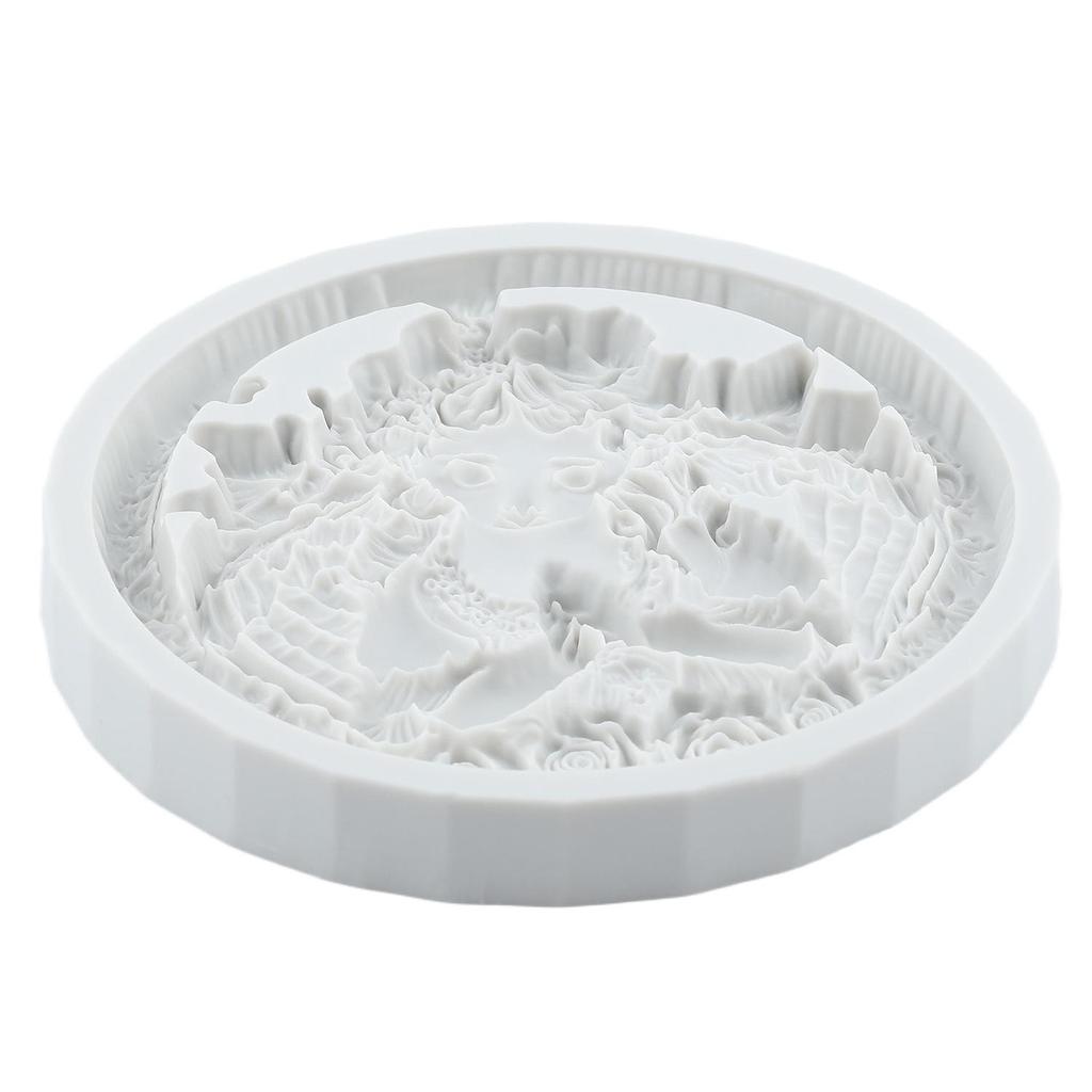 Cameo with Picture Frame Silicone Molds Angel Photo Frame Fondant Mold Cake Decorating Tools Cupcake Topper Candy Chocolate Gumpaste Mold