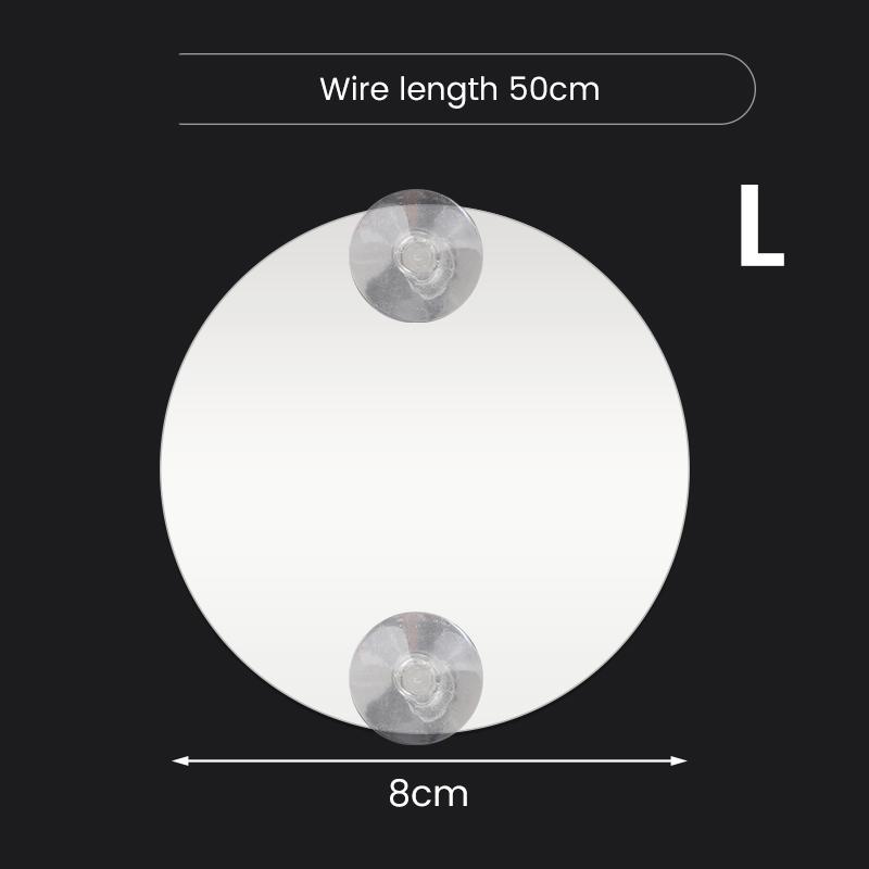 Aquarium Acrylic Betta Training Mirror Fish Tank Floating Mirror for Fish Betta Flowerhorn Cichlid Training Fish Tank Ornaments