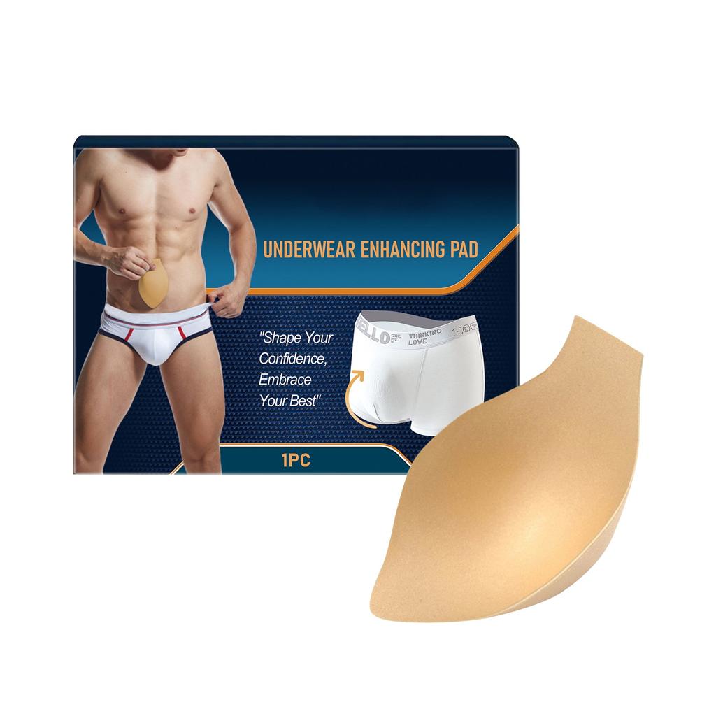Men's Underwear Enhancement Pads Improve Male Confidence And Show Positive Self-image.
