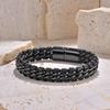 Chain Leather Rope Bracelet Leather Braided Bracelet Leather Bracelet Leather Bracelet Men's Jewelry 2026