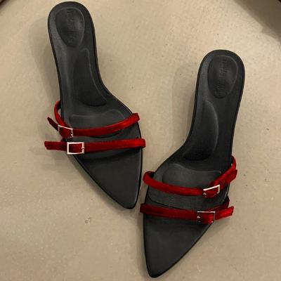 Sandali da Donna con Fibbia Estiva a Tacco Basso Sexy Punta Sottile Cinturino Stretto Ciabatte Scarpe con Tacco alla Moda per Donne Zapatos Mujer