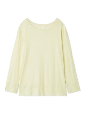 Gelato Pique Sheer Pullover PWCT252357 YEL F Women's