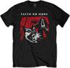 T-shirt Band Faith No More No More Kings for a Day Cane che Abbaia Maglietta Poliziotto -Ufficiale