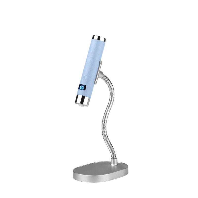 

Ai Sensor Nail Lamp UV LED Mini Lamp Rechargeable Cordless Lamp Desktop And Handheld Drying Light Curing All Nail Gel Quickly синій