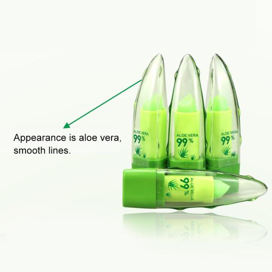 Aloe Vera Natural Moisturizer Lipstick Temperature Changed Color Lip Balm Makeup