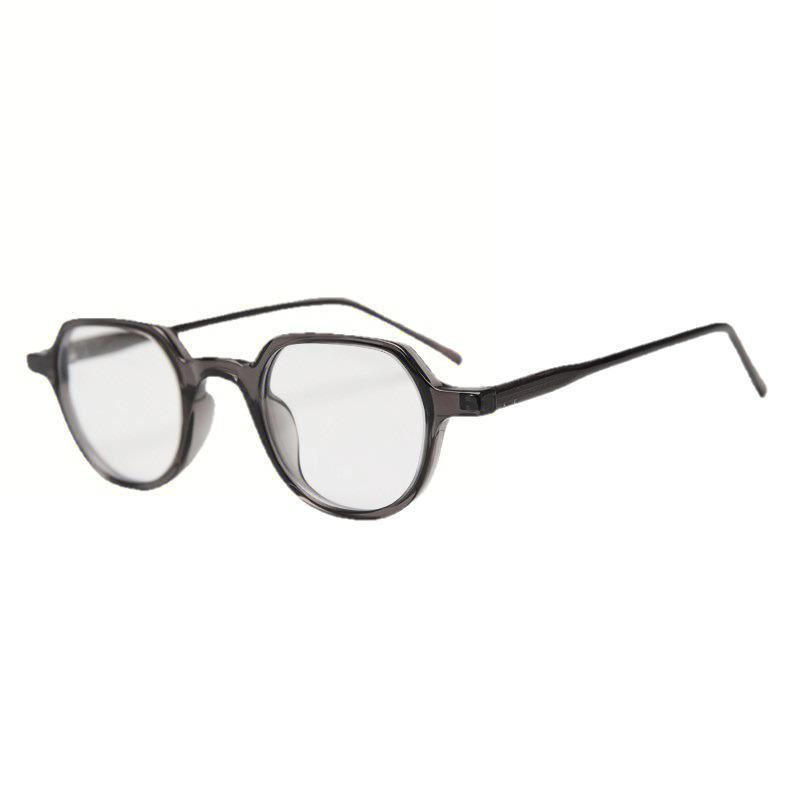 2025 Japanese Retro Classic Black TR90 Myopia Glasses: Small Round Frame, Pin Legs