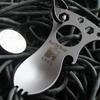 Jun Kaiwei Outdoor Multi-Tool Spoon Fork Bottle Opener Wrench