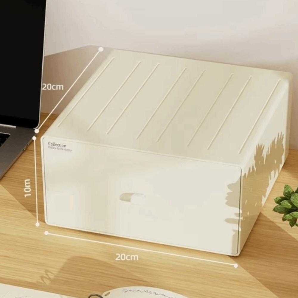Drawer-style Cosmetic Storage Boxes Multifunctional Large Capacity Dressing Table Organizers Storage Boxes