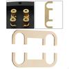 2 Pieces Speaker Wire Lugs Audio Wiring Connections Connectors for Terminal Cup Speakers
