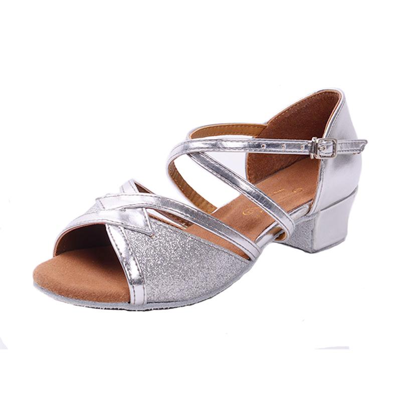 Hotest Newest Girl Latin Dance Shoes Salsa Children'S National Standard Shoes Children'S Dance Shoes Girls Shoes Tango