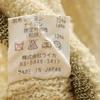 LANVIN en Bleu 90s Made In Japan Long Sleeve Knit Cardigan 38 Old Vintage Women Used