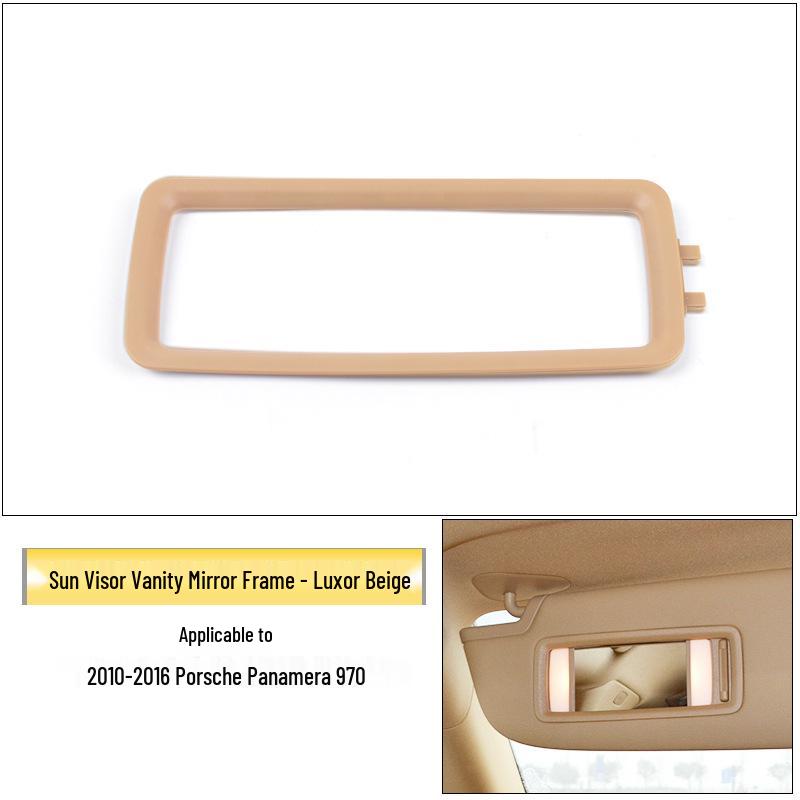 Porsche Panamera Sun Visor Vanity Mirror Frame for 970 Windshield