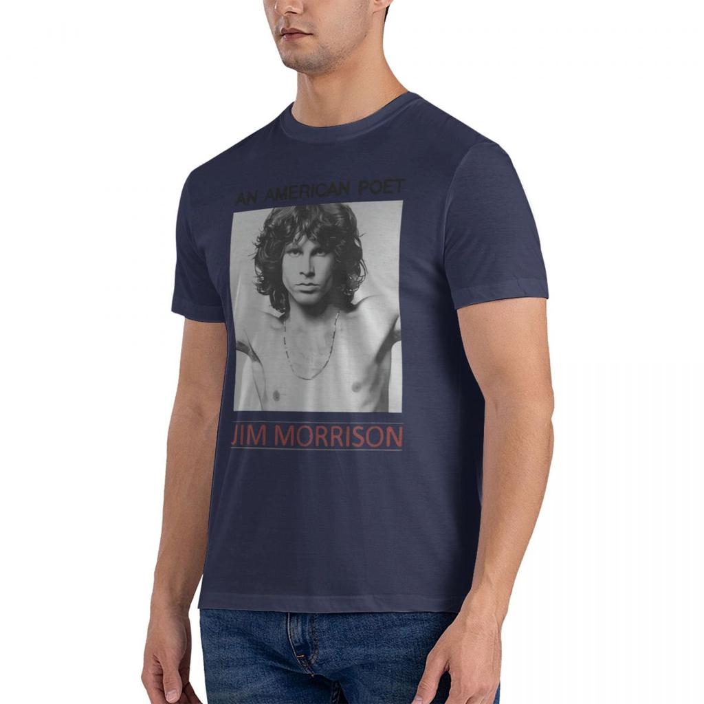 Jim Morrison Fan T-shirt Music Tee Mens Womens All Sizes Cheap Sale 100 % Cotton T Shirts For Boys Cool Summer Tees