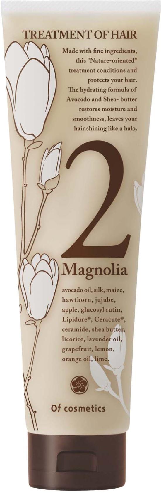 

[Natural shine and smooth feel] Treatment of Hair 2-Ma 210g Magnolia scent Ofcosmetics Salon exclusive Highly moisturizing