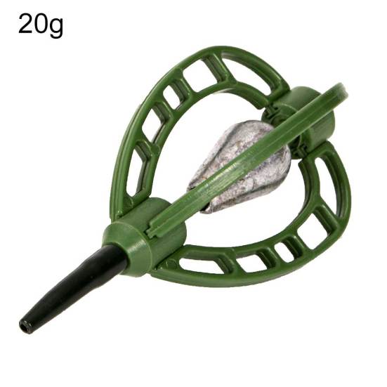 20/30/40/50g Karpfenfutterkorb Outdoor-Angeln Köderkäfig Tackle Werkzeug Zubehör