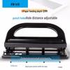 KW-triO Adjustable 3-Hole Punch (30-Sheet Capacity) CN plug (adapter included)