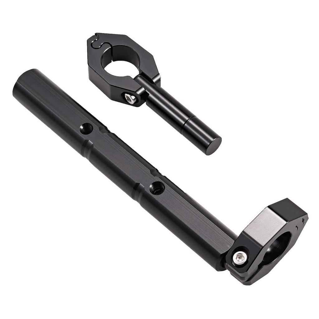 Quitoka 250 Motorcycle Handlebar Universal Handlebar Stabilizer Brace 22mm Outer Diameter V-Strom Brace, Bar, (Black)
