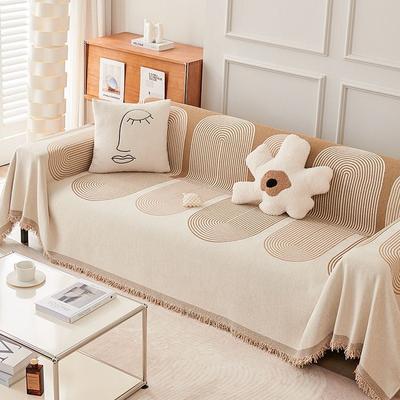 Ins Hochwertiger Geometrischer Moderner Sofabezug Chenille Sofa Handtuch Kratzfester Sofabezug Vier Jahreszeiten Universal
