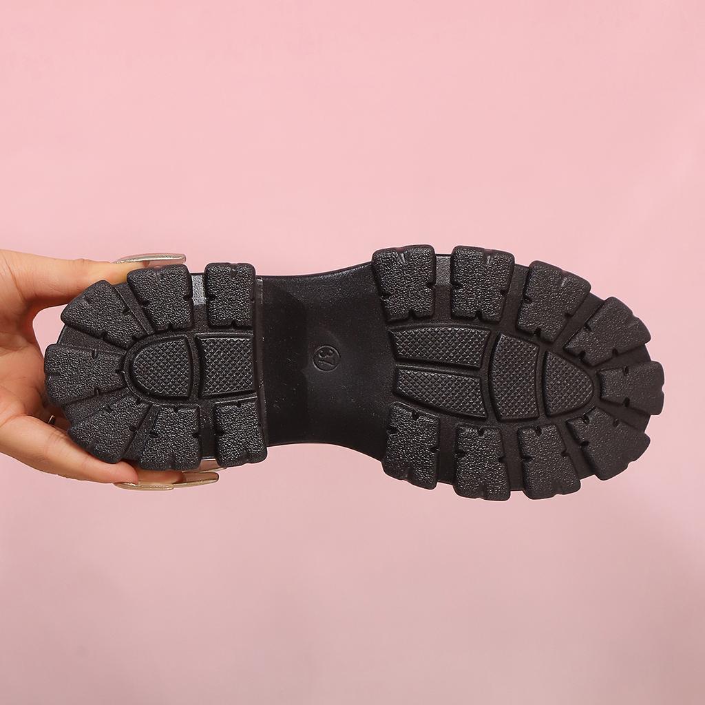 Autumn and Winter New European and American Popular Sequins Girls Versatile Short Women's Boots Martin Boots Women's Tide