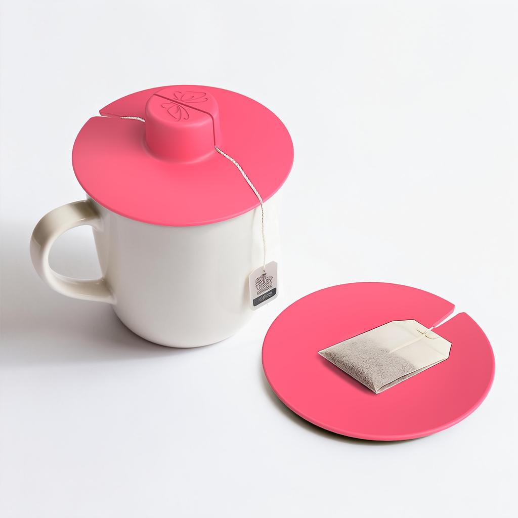 1A Silicone Tea Bag Assistant Can Be Used As a Tea Bag Holder and Squeezer Easy To Use No Residue Dishwasher Cleaning Available