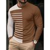 Casual Comfortable Simple Men's Long Sleeves Breathable Daily Versatile Pullovers Long Sleeves Men’s