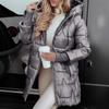 Winter New Zip-Up Hooded Cotton Jacket with Three Zippers