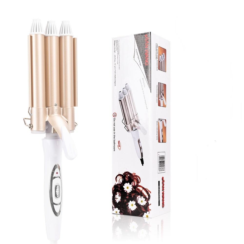 Professional Curling Iron Triple Barrel Hair Curler Hair Waver Styling Tools Electric Hairdressing Curling For All Hair Types