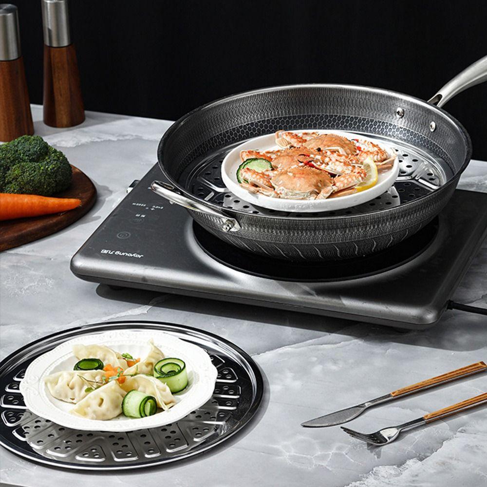 Stainless Steel Steamer Rack 22-40cm Steamer Compartment For Baking Cooking Steaming