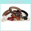 Vintage Belt Leather Women Versatile Decorative Waistband Casual Jeans Strap
