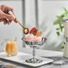 304 Stainless Steel Dessert and Cocktail Glass for Ice Cream For Pudding and Smoothies Footed Serving Cup for Events