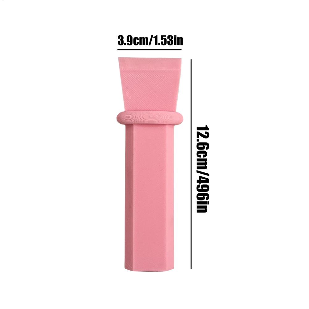 Rock Painting Alignment Tool Non-Slip Straight Edge & Holder for Stone Art, DIY Decor, Classroom & Relaxation Craft