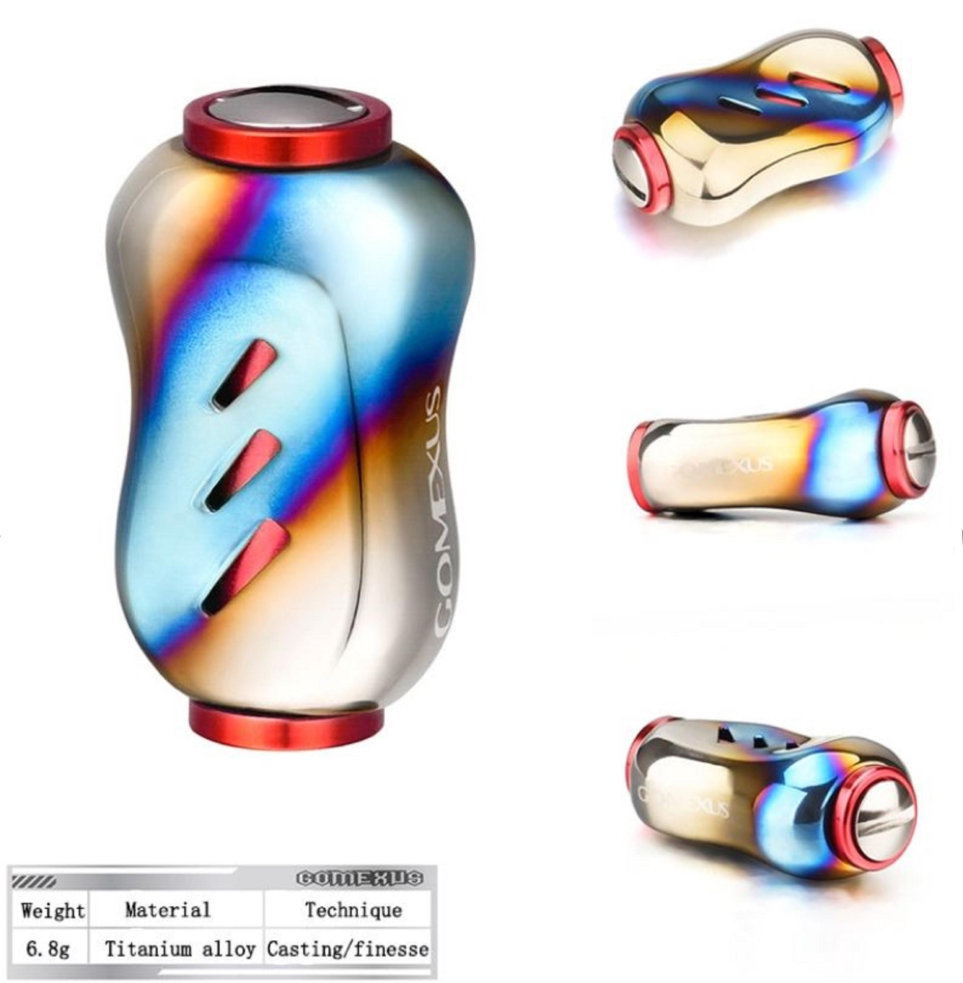 Gomexus T22SSRX Knob Titanium Flame Silver 22mm