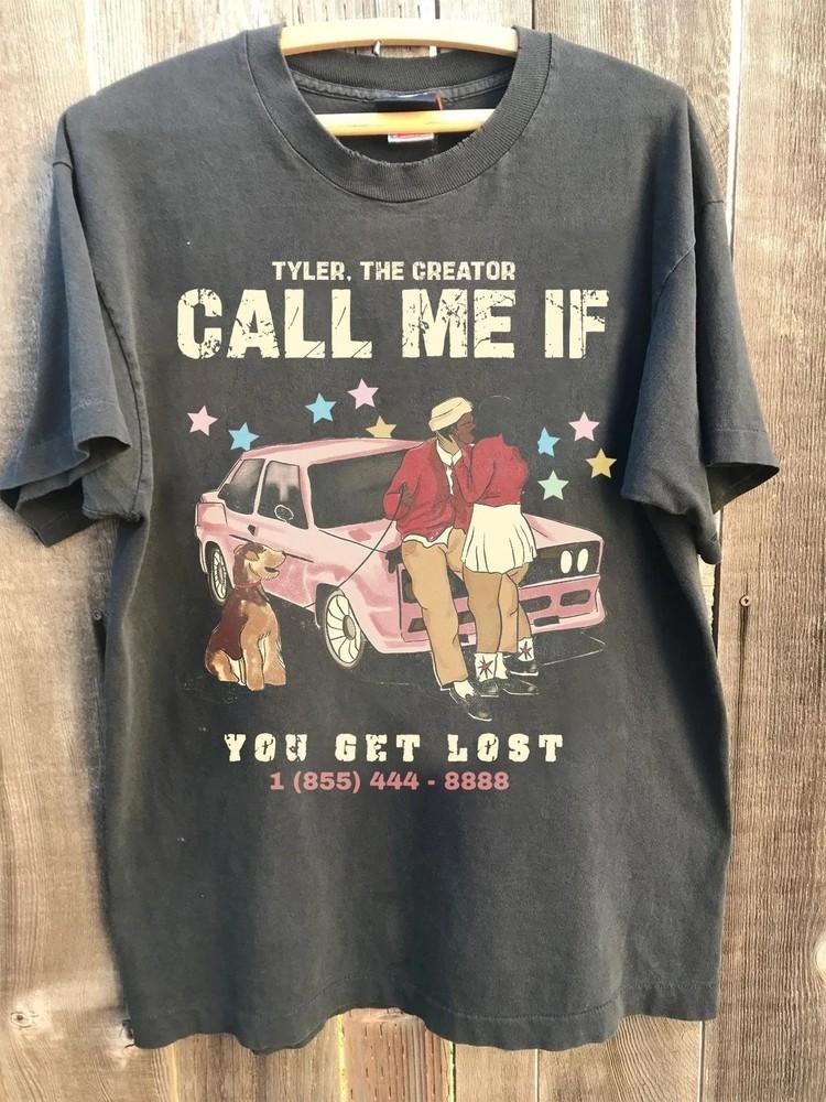 

Унисекс футболка Tyler The Creator, Ретро винтажная темно-серая унисекс футболка, Репринт унисекс футболка XXXXL