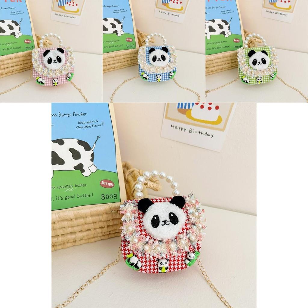 Charming Animal Print Crossbody Bag For Kids With Beaded Elements In Various Colors