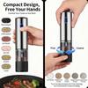 Electric Salt and Pepper Grinder Automatic Rechargeable Pepper Mill Shakers External Adjustable Coarseness Kitchen Appliances