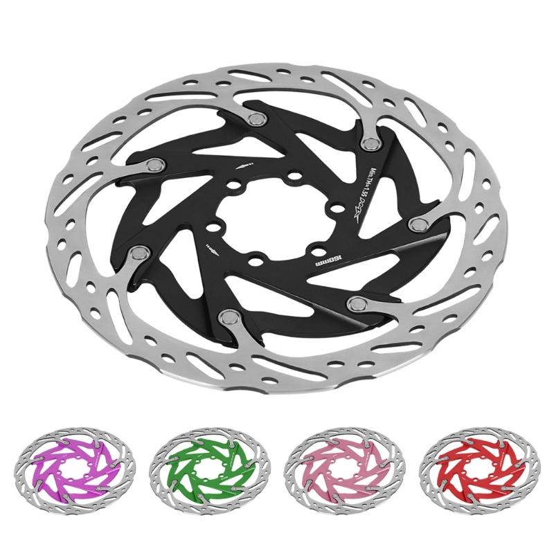 Center Lock Hydraulic Disc Brake Rotors 160mm Central Locking Bicycles Disc Brake Rotors for Road Bike Mountain Bike Rotors