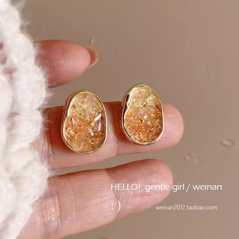 2024 Trendy Colorful Flower Stud Earrings for Women - Summer Fresh Design