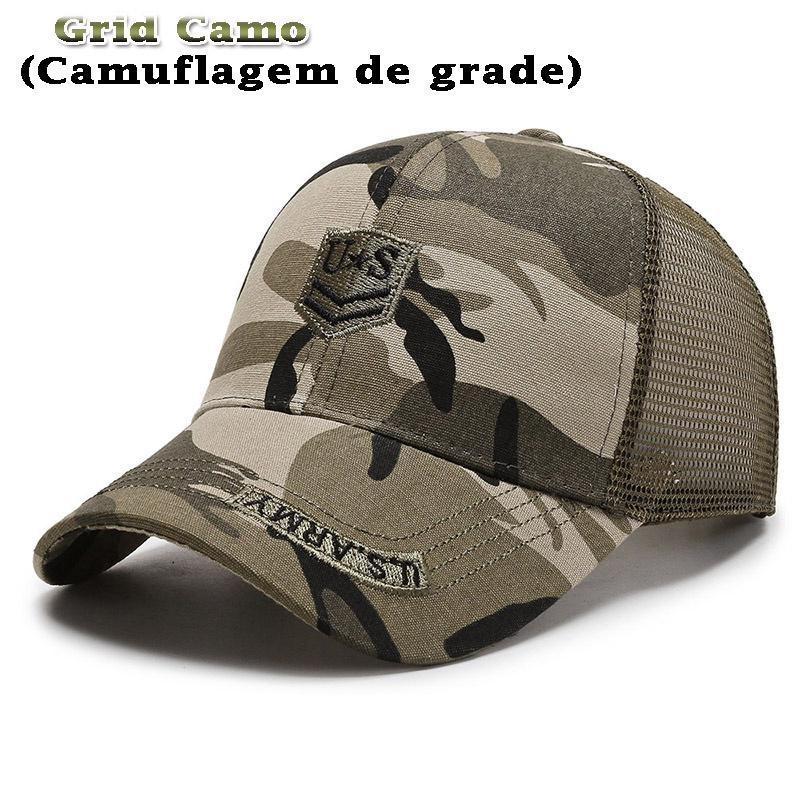 Men'S Sun Protection Sports Casual Tactical Hat Camouflage Hat Hiking Fishing Hat