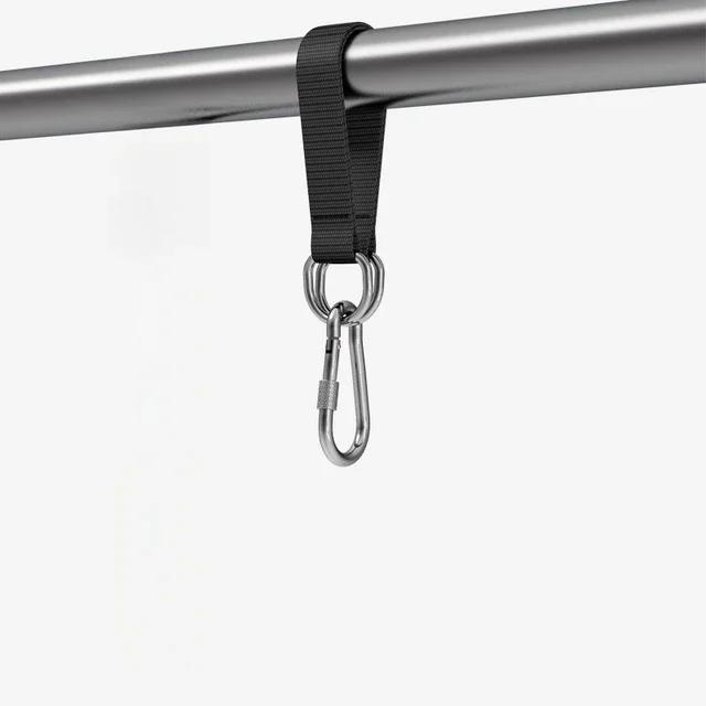 1 Stück Outdoor Schaukelgurt 200 kg Schwerlast Hakenring Aufhängegurt Verbindungsband für Hängematte Boxsack Schaukel Reckstange
