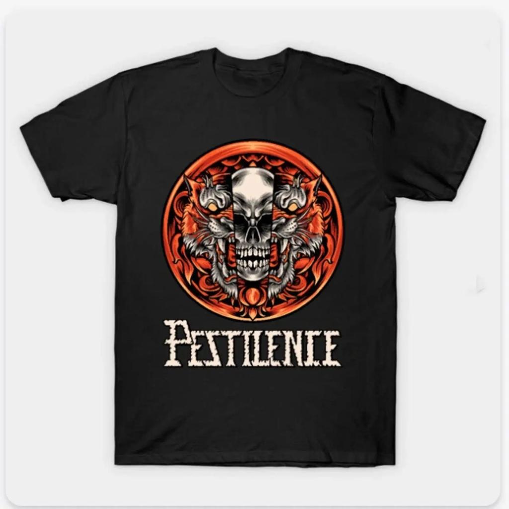 Pestilence Testimony Of The Ancients Tour 1992 Cotton New T Shirt Unisexs Dt1215 Vintage Washed Comfortable Top For Everyday Wear
