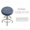 Washable Thick-fiber chair cover Fitted Elastic Round Stool Cover Removable Easy Clean Universal Stool Cover Bar Setting