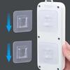 5/0 pairs of traceless snap fasteners unperforated plug hooks firmly fixed on the router fixed wall hooks storage buckles