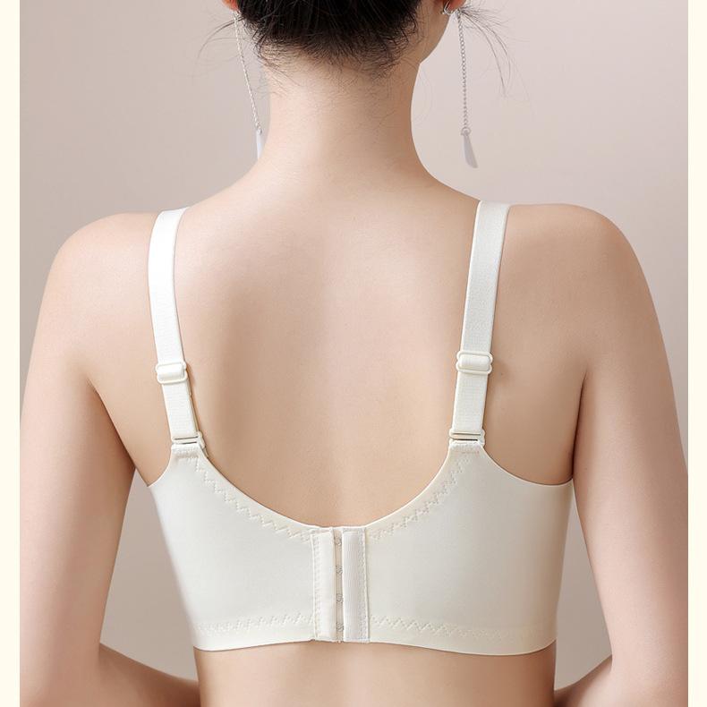 Embroidered Women's Underwear Gathering Bra Anti Sagging Bra Sexy Lace Plus Size Bra