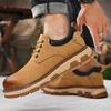 Fashion Sneakers Men Shoes Genuine Leather Casual Shoes Cow Leather Shoes