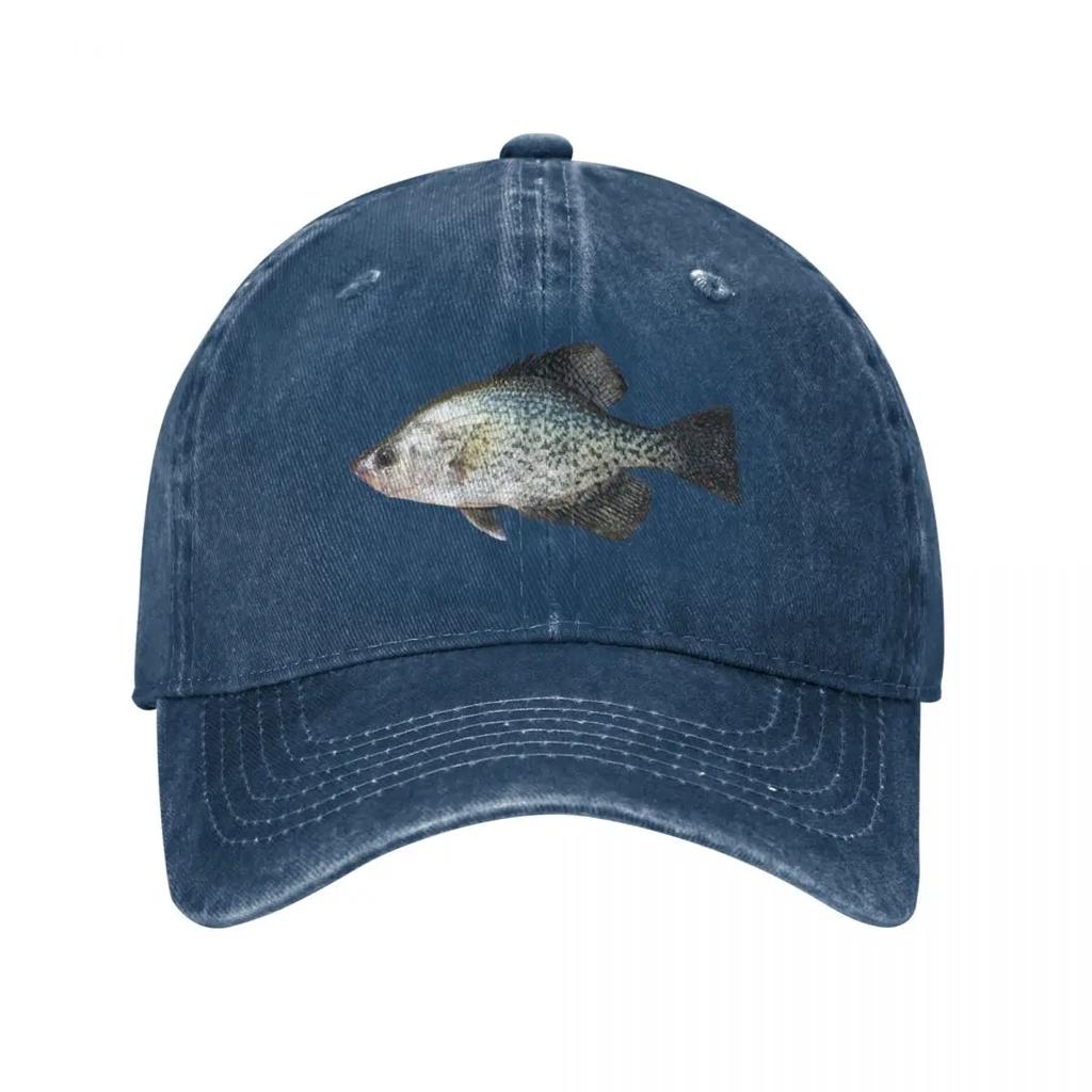 Mr Crappie Baseball Cap Christmas Hat Golf Hat Thermal Visor dad hat For Unisex Womens